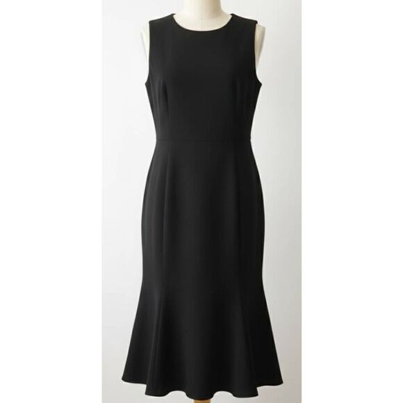 Dolce & Gabbana womens eu 42 us size 6 mermaid hemblack special occasion dress